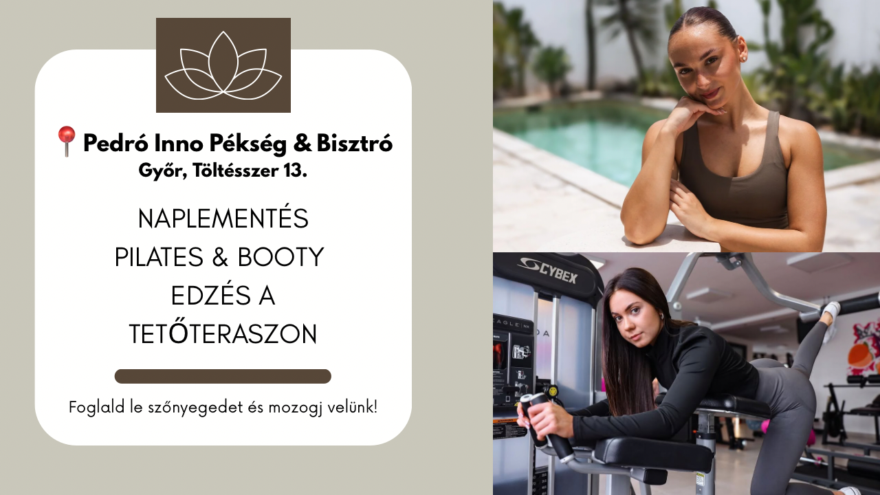 Naplementés Pilates & Booty esemény