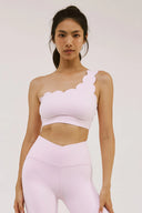 FLOWELLE- Scallop Félvállas Sportmelltartó